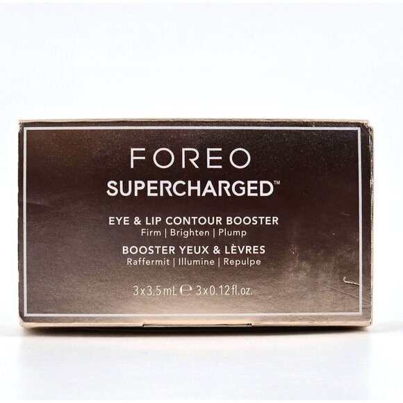 FOREO SUPERCHARGED Eye & Lip Contour Booster Serum 3 Capsules New - Picture 5 of 11